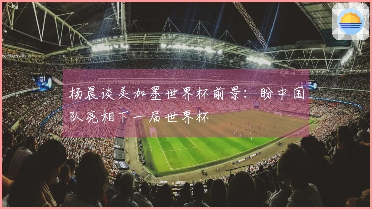 杨晨谈美加墨世界杯前景：盼中国队亮相下一届世界杯